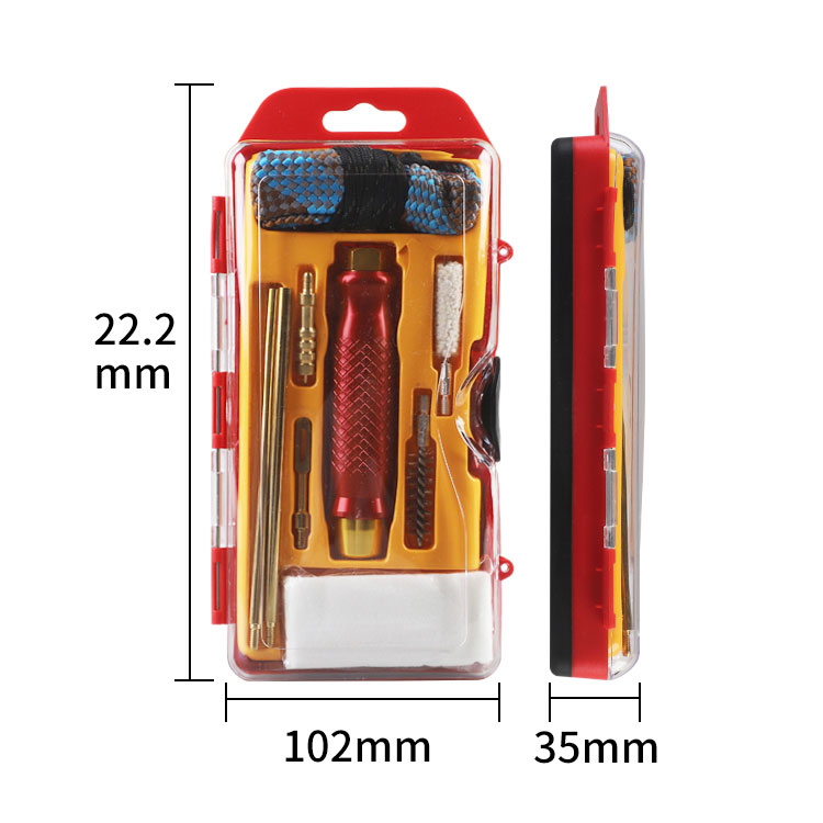 .357 Calibre Handgun Cleaning Kit with Aluminum Case